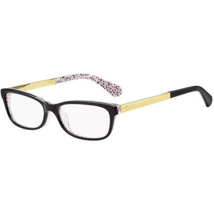 Kate Spade Women's Eyeglasses - Black Pattern Red Frame | KATE SPADE JESSALYN 0UYY ,