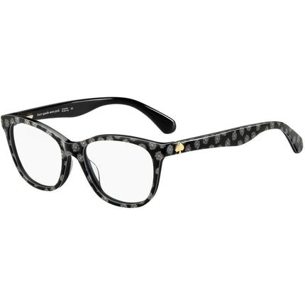 Kate Spade Women's Eyeglasses - Black Pattern Square Frame | KATE SPADE ATALINA 0TAY ,
