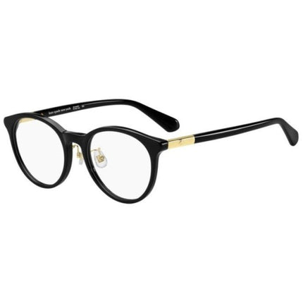 Kate Spade Women's Eyeglasses - Black Plastic Round Frame | KATE SPADE DRYSTALEE/F 807 ,