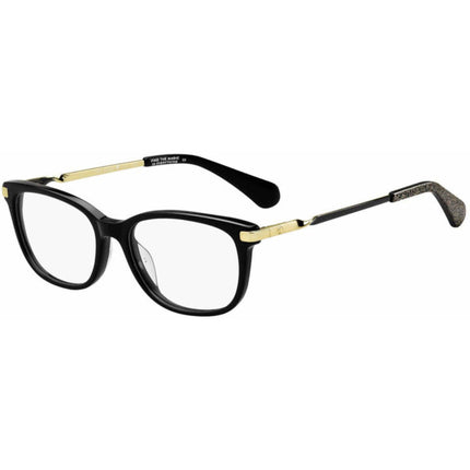 Kate Spade Women's Eyeglasses - Black Plastic Square Frame | KATE SPADE JAILENE 807 ,