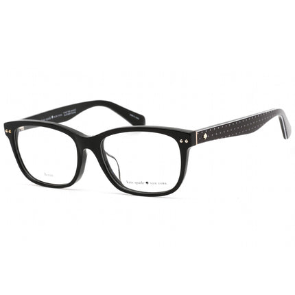 Kate Spade Women's Eyeglasses - Black Rectangular Acetate Frame | Cailin/F 0807 00 ,