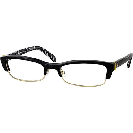 Kate Spade Women's Eyeglasses - Black Rectangular Frame | KATE SPADE JOETTA 807 ,