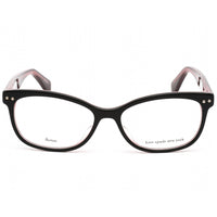 Kate Spade Women's Eyeglasses - Black/Pink Rectangular Acetate Frame | Bronwen 3H2 ,