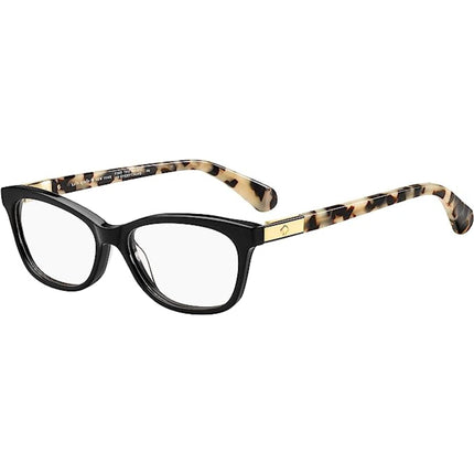 Kate Spade Women's Eyeglasses - Blk Havan Rectangular Frame | KATE SPADE AMELINDA 0WR7 ,
