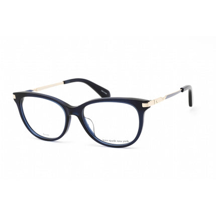 Kate Spade Women's Eyeglasses - Blue Plastic Cat Eye Shape Frame | Emalie/F 0PJP 00 ,