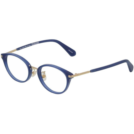 Kate Spade Women's Eyeglasses - Blue Plastic Round Frame | KATE SPADE KIYANA/F 0PJP ,