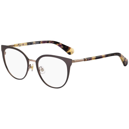 Kate Spade Women's Eyeglasses - Brown Havana Metal Frame | KATE SPADE DARIELA 0WR9 ,