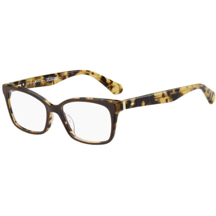 Kate Spade Women's Eyeglasses - Brown Havana Plastic Frame | KATE SPADE JERI 0WR9 ,