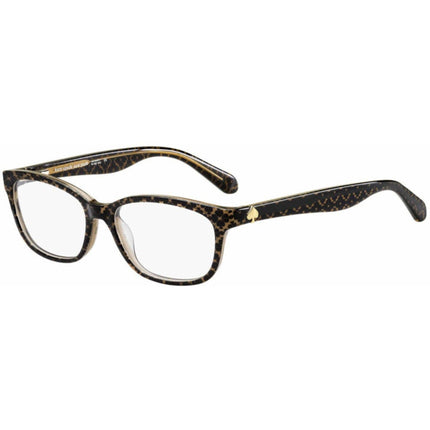 Kate Spade Women's Eyeglasses - Brown Pattern Full Rim Frame | KATE SPADE BRYLIE 305 ,