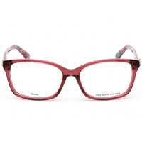 Kate Spade Women's Eyeglasses - Burgundy Rectangular Shaped Frame | Miriam/G 0LHF 00 ,