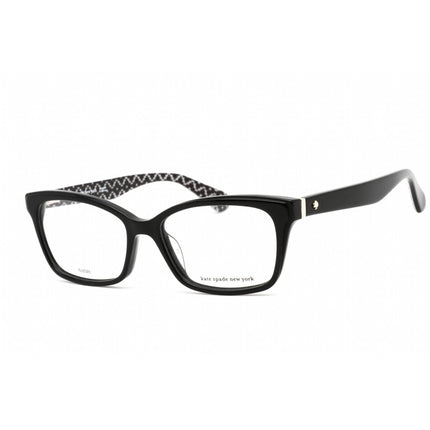 Kate Spade Women's Eyeglasses - Cat Eye Pattern Black Plastic Frame | Jeri 07RM 00 ,