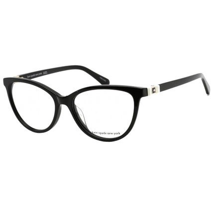 Kate Spade Women's Eyeglasses - Clear Demo Lens Black Oval Frame | Jalinda 0807 00 ,