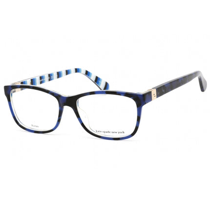 Kate Spade Women's Eyeglasses - Clear Demo Lens Blue Square Frame | Calley 0PJP 00 ,