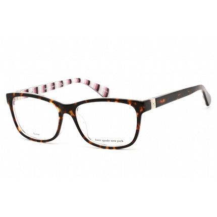 Kate Spade Women's Eyeglasses - Clear Demo Lens Dark Havana Frame | Calley 0086 00 ,