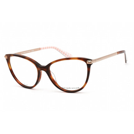 Kate Spade Women's Eyeglasses - Clear Demo Lens Havana Cat Eye Frame | LAVAL 0086 00 ,
