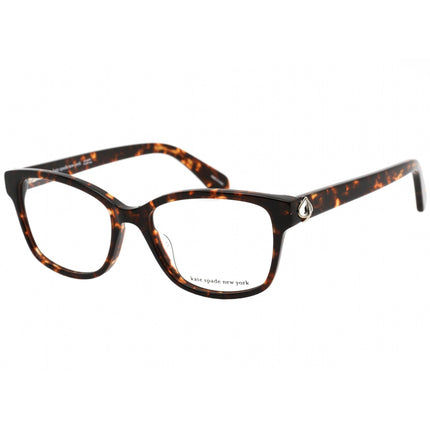 Kate Spade Women's Eyeglasses - Clear Demo Lens Havana Square Frame | REILLY/G 0086 ,