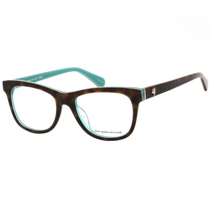 Kate Spade Women's Eyeglasses - Clear Demo Lens Havana/Blue Frame | JACKALYN 0086 00 ,