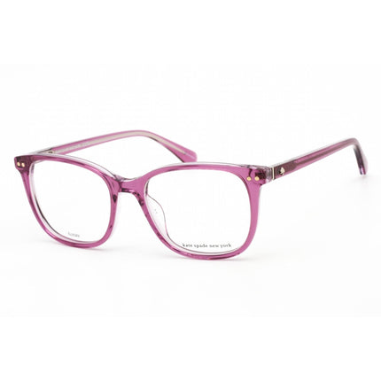 Kate Spade Women's Eyeglasses - Clear Demo Lens Lilac Square Frame | Joliet 0789 00 ,