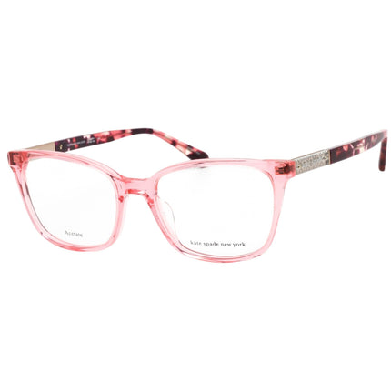 Kate Spade Women's Eyeglasses - Clear Demo Lens Pink Acetate Frame | Davina 035J 00 ,