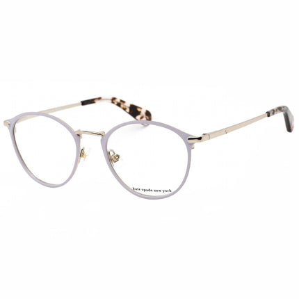 Kate Spade Women's Eyeglasses - Clear Demo Lens Violet Round Frame | Jalyssa 0B3V 00 ,