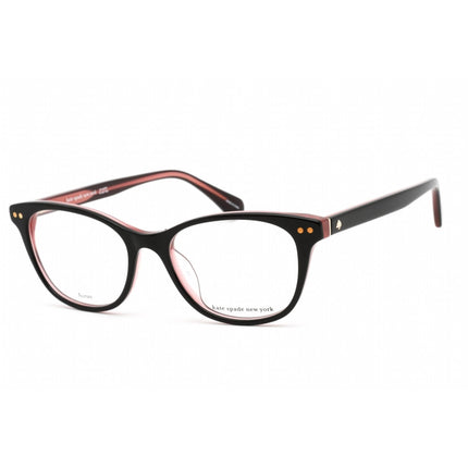 Kate Spade Women's Eyeglasses - Clear Lens Black Pink Cat Eye Frame | Kamila 03H2 00 ,