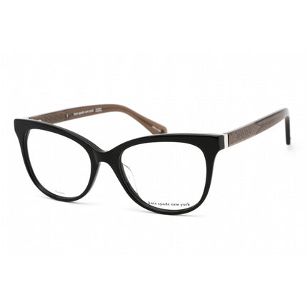 Kate Spade Women's Eyeglasses - Clear Lens Black Plastic Cat Eye Frame | NEVAEH 807 ,