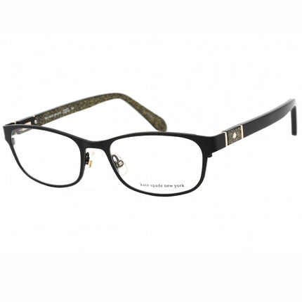 Kate Spade Women's Eyeglasses - Clear Lens Black Rectangular Frame | Jayla 0003 00 ,