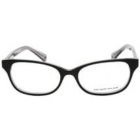 Kate Spade Women's Eyeglasses - Clear Lens Black Rectangular Frame | Rainey 0807 00 ,