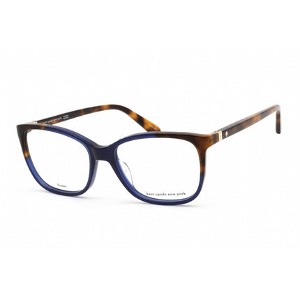 Kate Spade Women's Eyeglasses - Clear Lens Blue/Havana Cat Eye | Karlyn 0PJP 00 ,