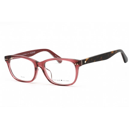 Kate Spade Women's Eyeglasses - Clear Lens Burgundy Havana Frame | Cailin/F 0YDC 00 ,