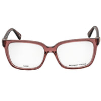Kate Spade Women's Eyeglasses - Clear Lens Pink Rectangular Frame | Jordana 035J 00 ,