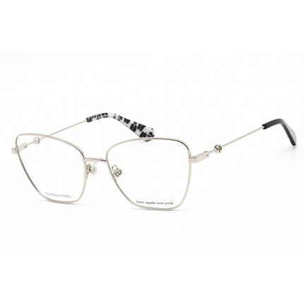 Kate Spade Women's Eyeglasses - Clear Lens Silver Butterfly Frame | JOURNEE 0YB7 00 ,