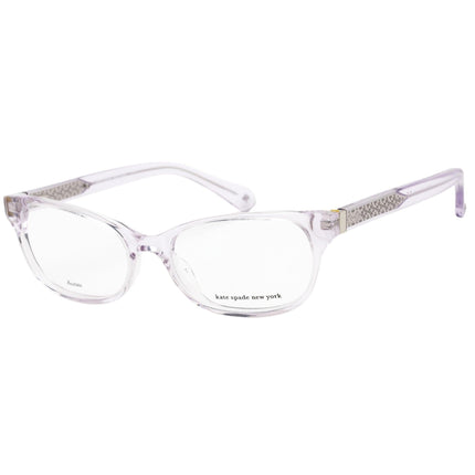 Kate Spade Women's Eyeglasses - Clear Lens Violet Rectangular Frame | Rainey 0B3V 00 ,