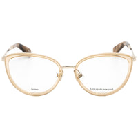 Kate Spade Women's Eyeglasses - Crystal Beige/Gold Cat Eye Frame | Audri/G 02T3 00 ,