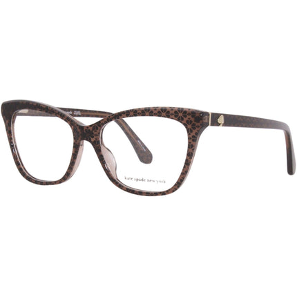 Kate Spade Women's Eyeglasses - Crystal Brown Plastic Frame | KATE SPADE ADRIA 0FL4 ,