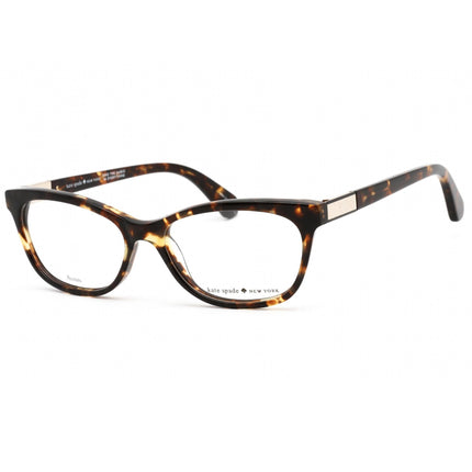 Kate Spade Women's Eyeglasses - Dark Havana Cat Eye Acetate Frame | Amelinda 0086 00 ,