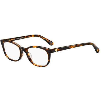Kate Spade Women's Eyeglasses - Dark Havana Plastic Full Rim | KATE SPADE LUELLA 86 ,
