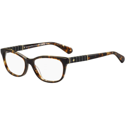 Kate Spade Women's Eyeglasses - Dark Havana Rectangular Frame | KATE SPADE DAINA 86 ,
