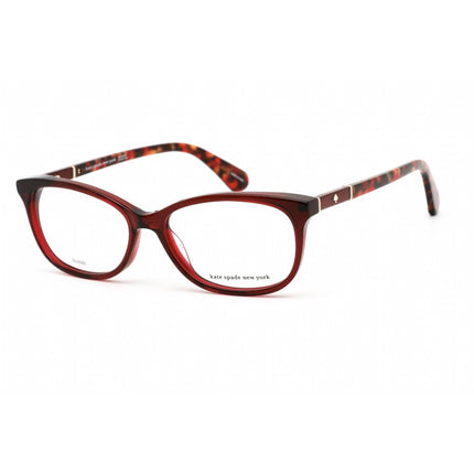 Kate Spade Women's Eyeglasses - Full Rim Burgundy Havana Frame | Kaileigh 0YDC 00 ,