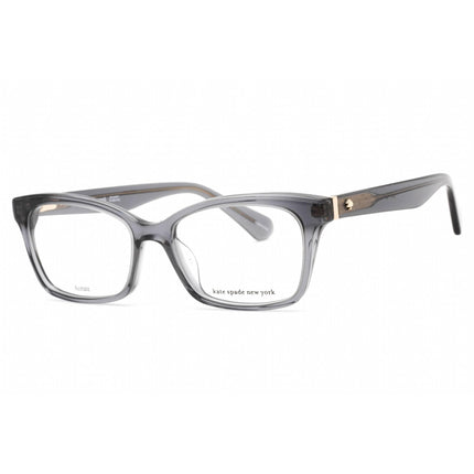 Kate Spade Women's Eyeglasses - Full Rim Grey Plastic Rectangular Frame | Jeri 0KB7 00 ,