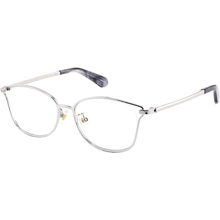 Kate Spade Women's Eyeglasses - Grey Square Full-Rim Frame | KATE SPADE LOWRI/F 0KB7 ,