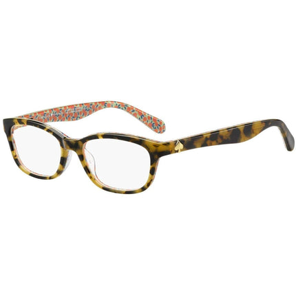 Kate Spade Women's Eyeglasses - Havana Pattern Green Frame | KATE SPADE BRYLIE 02NL ,