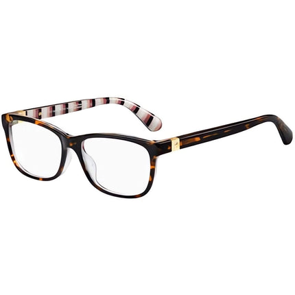 Kate Spade Women's Eyeglasses - Havana Square Full-Rim Frame | KATE SPADE CALLEY 86 ,