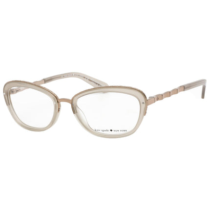 Kate Spade Women's Eyeglasses - Mousse/Gold Cat Eye Shaped Frame | Maribeth 01N8 00 ,