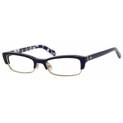 Kate Spade Women's Eyeglasses - Navy Blue Metal Frame, 50 mm | KATE SPADE JOETTA 0FB2 ,
