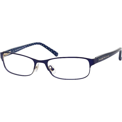 Kate Spade Women's Eyeglasses - Navy Rectangular Frame | KATE SPADE AMBROSETTE US 0DA4 ,
