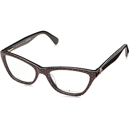 Kate Spade Women's Eyeglasses - Pattern Black Plastic Frame | KATE SPADE ALAYSHA 07RM ,