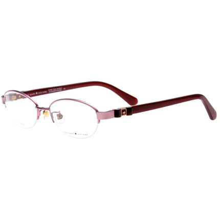 Kate Spade Women's Eyeglasses - Pink Metal Oval Frame | KATE SPADE JADELYN/F 035J ,