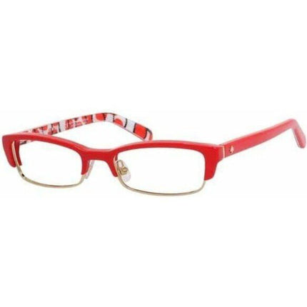Kate Spade Women's Eyeglasses - Red Dots Rectangular Frame | KATE SPADE JOETTA 0DQ8 ,