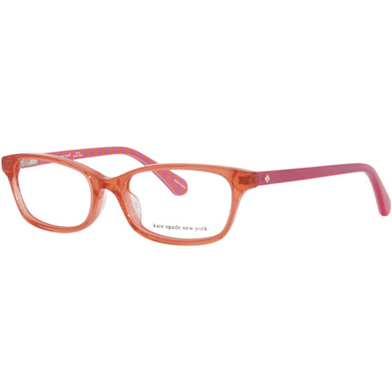 Kate Spade Women's Eyeglasses - Red Rectangular Frame | KATE SPADE ABBEVILLE 0C9A ,
